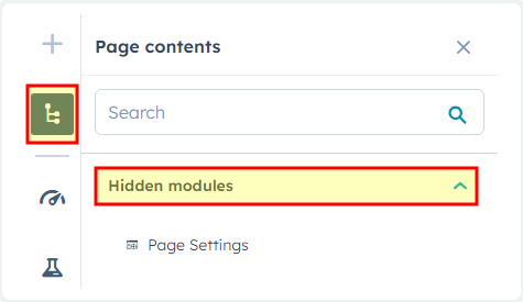 hidden-modules